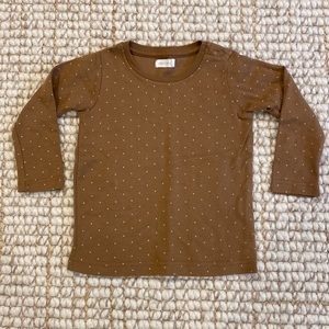 Jamie Kay polka dot shirt in 2T